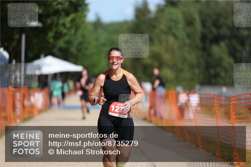 07.09.2025 - 19. Norderstedt Triathlon Michael Strokosch http://msf.ph/oto/8735279 07.09.2025 12:20:11 Laufen 140, 1278 meine-sportfotos.de