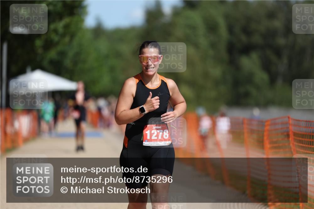 07.09.2025 - 19. Norderstedt Triathlon Michael Strokosch http://msf.ph/oto/8735296 07.09.2025 12:20:12 Laufen 140, 1278 meine-sportfotos.de
