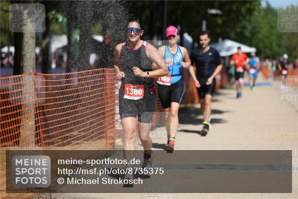 07.09.2025 - 19. Norderstedt Triathlon Michael Strokosch http://msf.ph/oto/8735375 07.09.2025 13:01:56 Laufen 171, 1369, 1380 meine-sportfotos.de