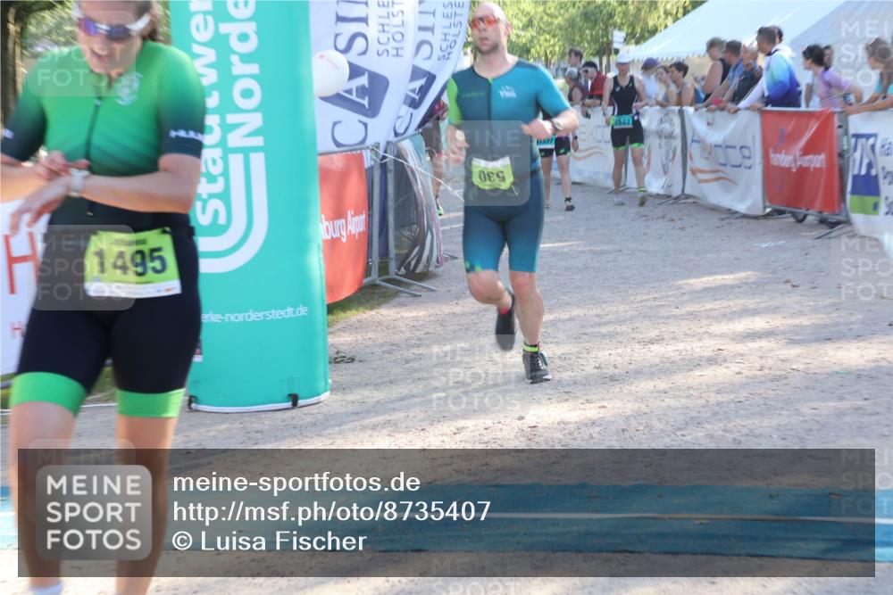 07.09.2025 - 19. Norderstedt Triathlon Luisa Fischer http://msf.ph/oto/8735407 07.09.2025 16:37:13 Ziel 530, 1065, 1495 meine-sportfotos.de