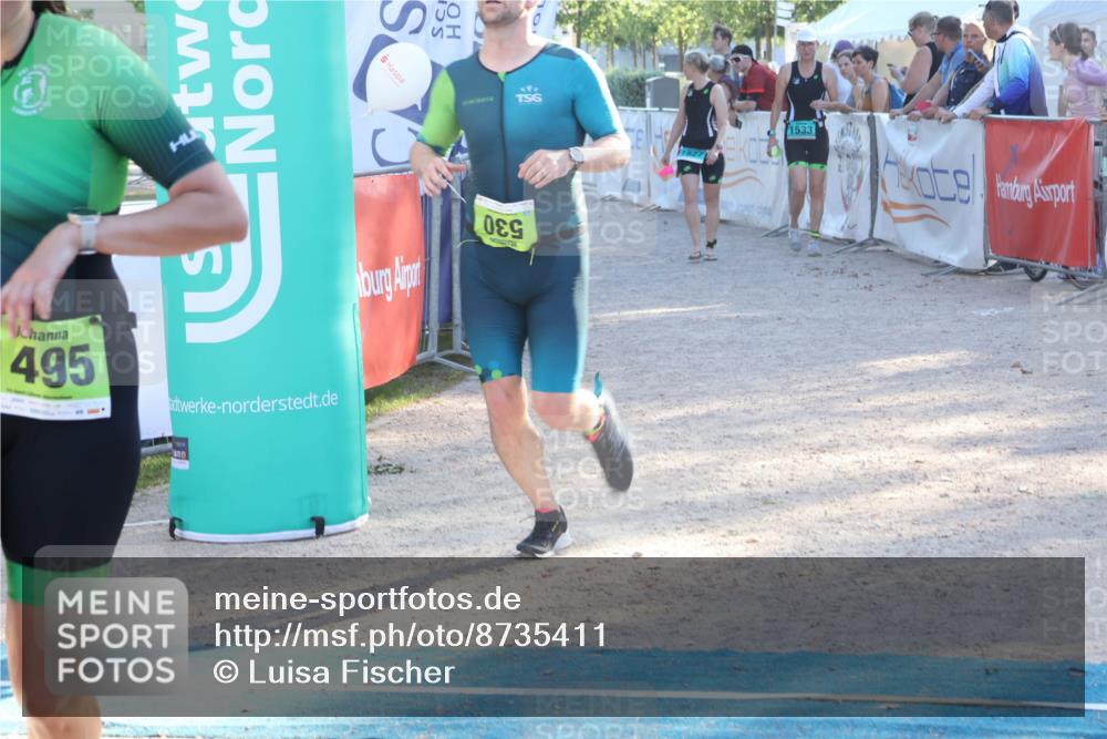 07.09.2025 - 19. Norderstedt Triathlon Luisa Fischer http://msf.ph/oto/8735411 07.09.2025 16:37:13 Ziel 530, 1065, 1495 meine-sportfotos.de