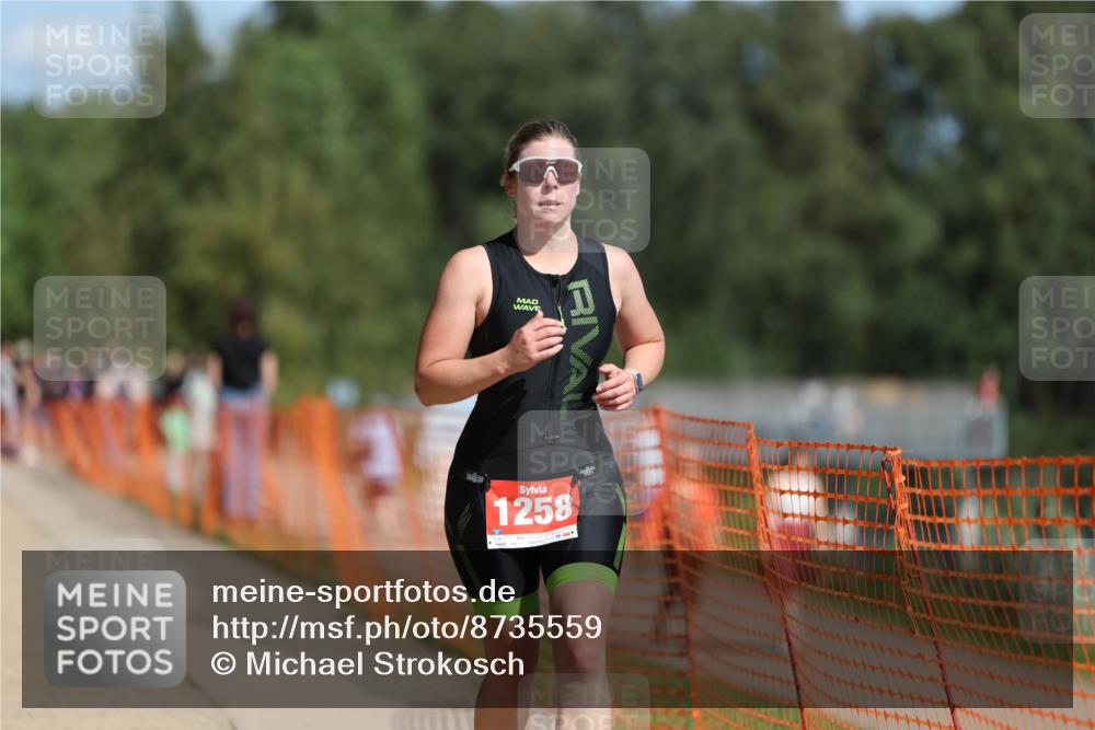07.09.2025 - 19. Norderstedt Triathlon Michael Strokosch http://msf.ph/oto/8735559 07.09.2025 12:21:06 Laufen 168, 1258 meine-sportfotos.de