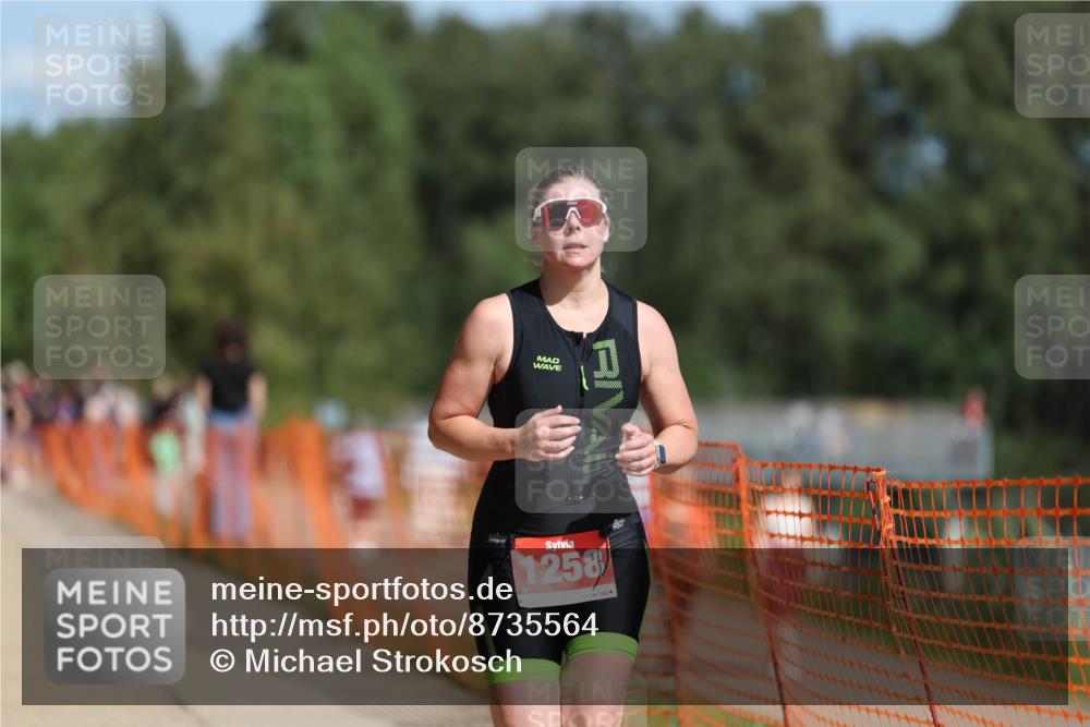 07.09.2025 - 19. Norderstedt Triathlon Michael Strokosch http://msf.ph/oto/8735564 07.09.2025 12:21:06 Laufen 168, 1258 meine-sportfotos.de