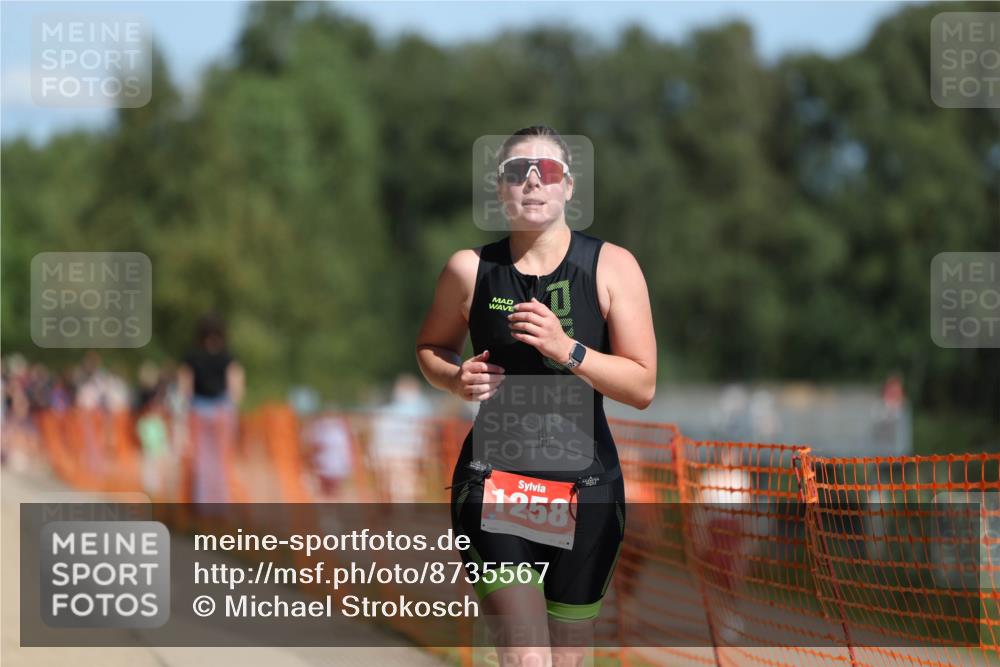 07.09.2025 - 19. Norderstedt Triathlon Michael Strokosch http://msf.ph/oto/8735567 07.09.2025 12:21:06 Laufen 168, 1258 meine-sportfotos.de