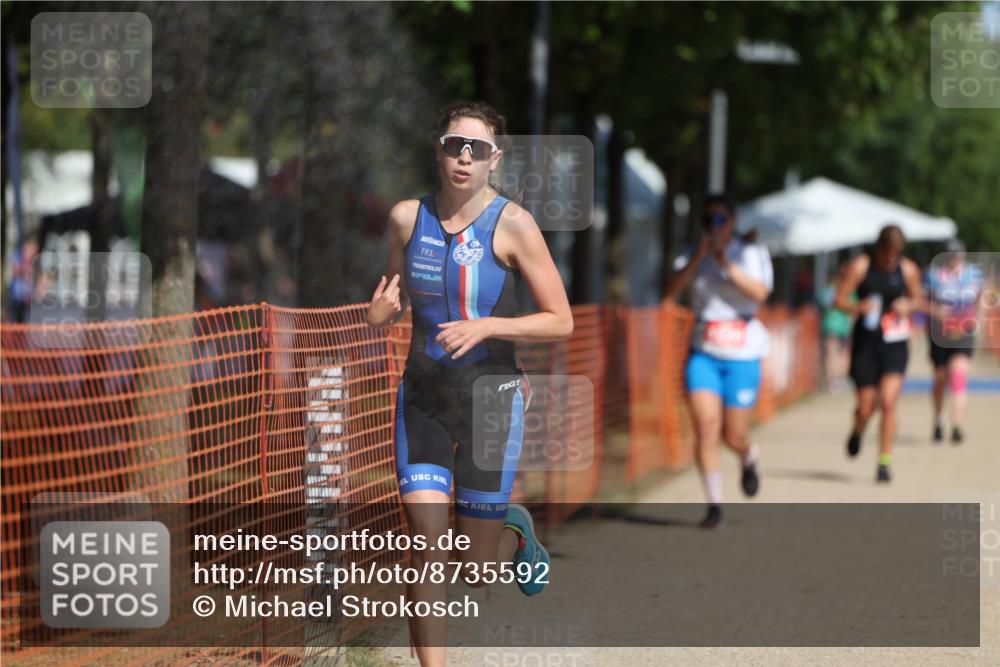 07.09.2025 - 19. Norderstedt Triathlon Michael Strokosch http://msf.ph/oto/8735592 07.09.2025 12:21:11 Laufen 168, 1220 meine-sportfotos.de