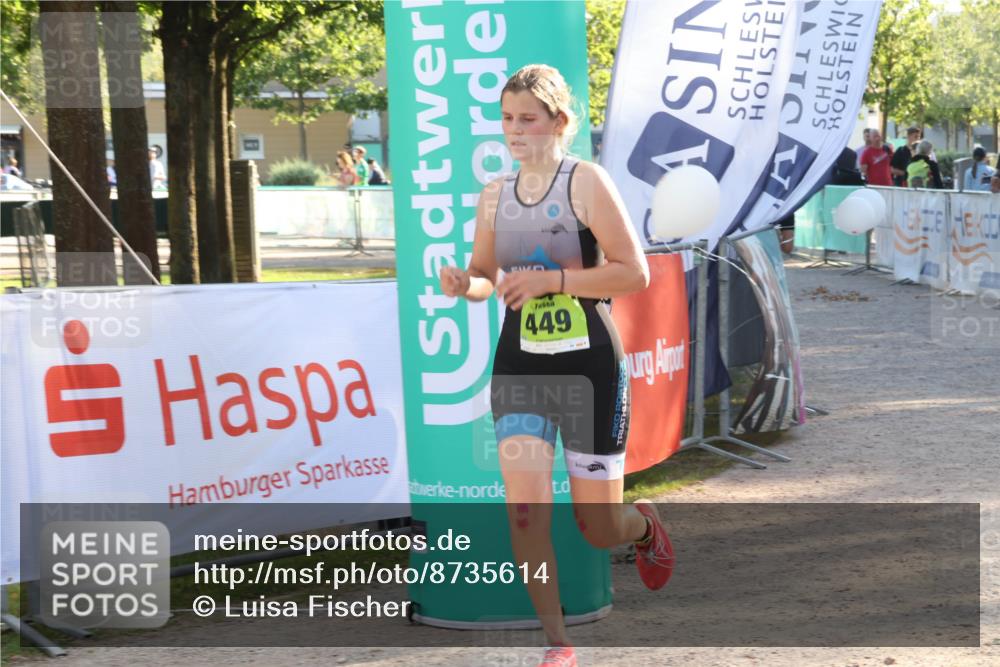 07.09.2025 - 19. Norderstedt Triathlon Luisa Fischer http://msf.ph/oto/8735614 07.09.2025 16:37:47 Ziel 449 meine-sportfotos.de