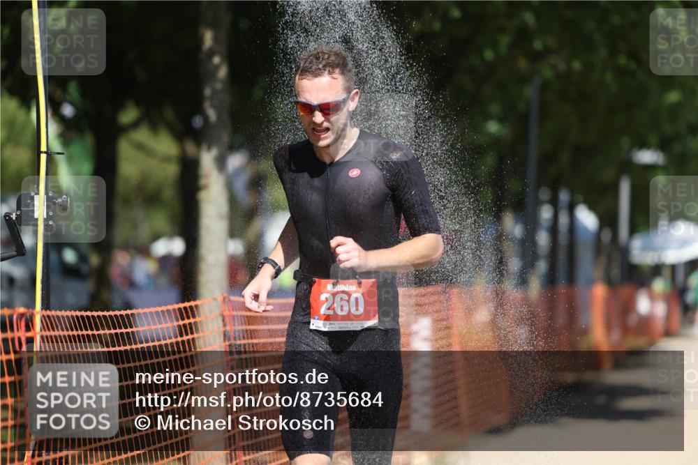 07.09.2025 - 19. Norderstedt Triathlon Michael Strokosch http://msf.ph/oto/8735684 07.09.2025 13:02:31 Laufen 260 meine-sportfotos.de
