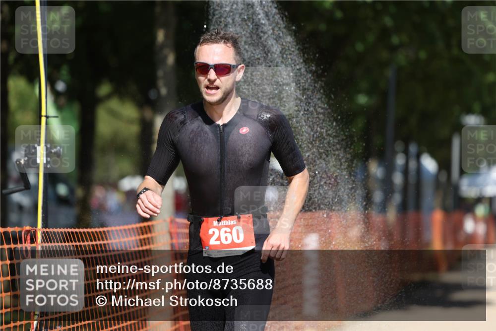 07.09.2025 - 19. Norderstedt Triathlon Michael Strokosch http://msf.ph/oto/8735688 07.09.2025 13:02:31 Laufen 260 meine-sportfotos.de