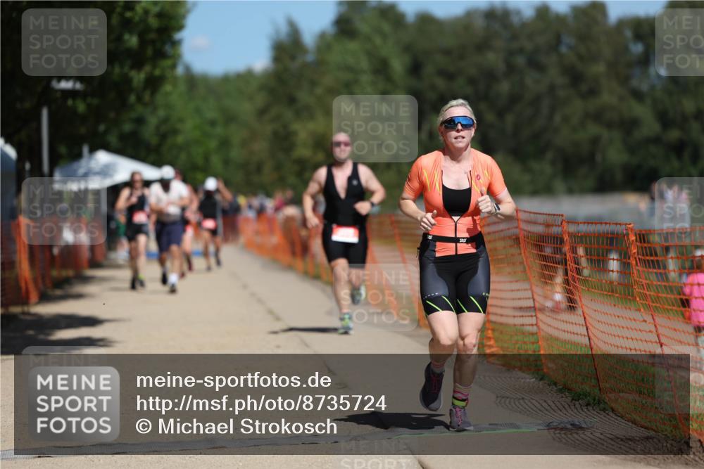 07.09.2025 - 19. Norderstedt Triathlon Michael Strokosch http://msf.ph/oto/8735724 07.09.2025 13:02:42 Laufen 308, 1337 meine-sportfotos.de