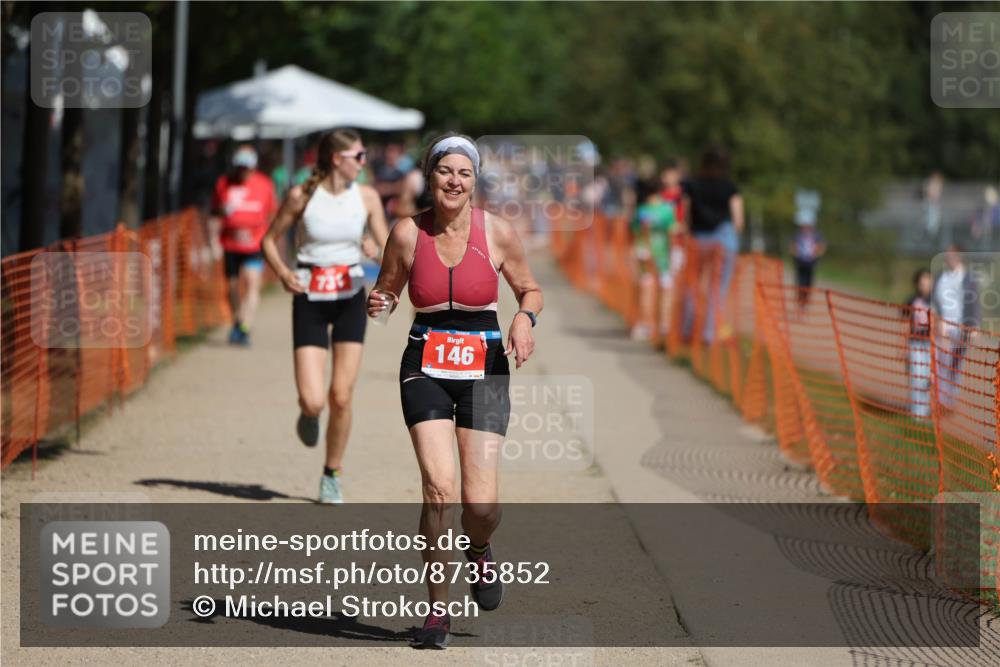 07.09.2025 - 19. Norderstedt Triathlon Michael Strokosch http://msf.ph/oto/8735852 07.09.2025 12:22:17 Laufen 146, 731 meine-sportfotos.de