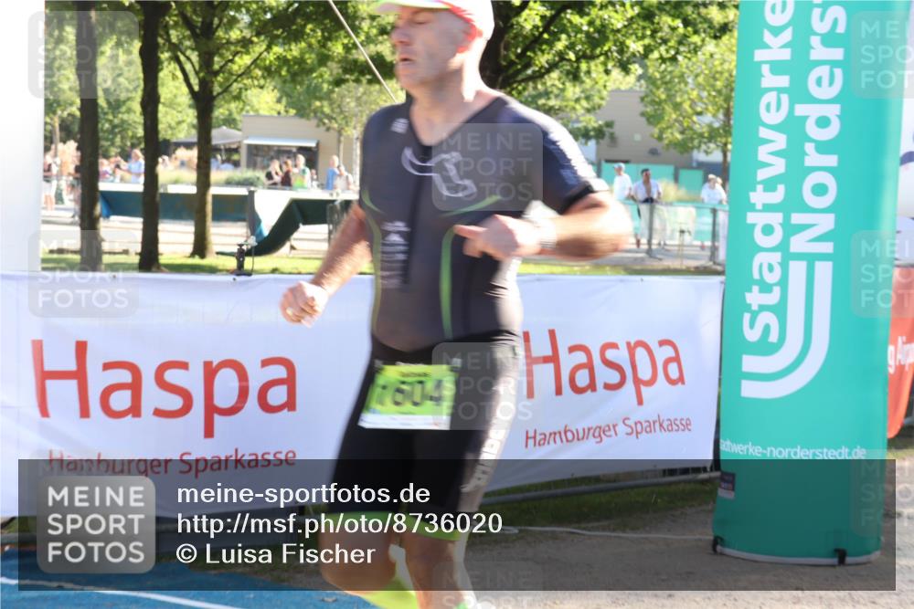 07.09.2025 - 19. Norderstedt Triathlon Luisa Fischer http://msf.ph/oto/8736020 07.09.2025 16:40:00 Ziel 1604 meine-sportfotos.de