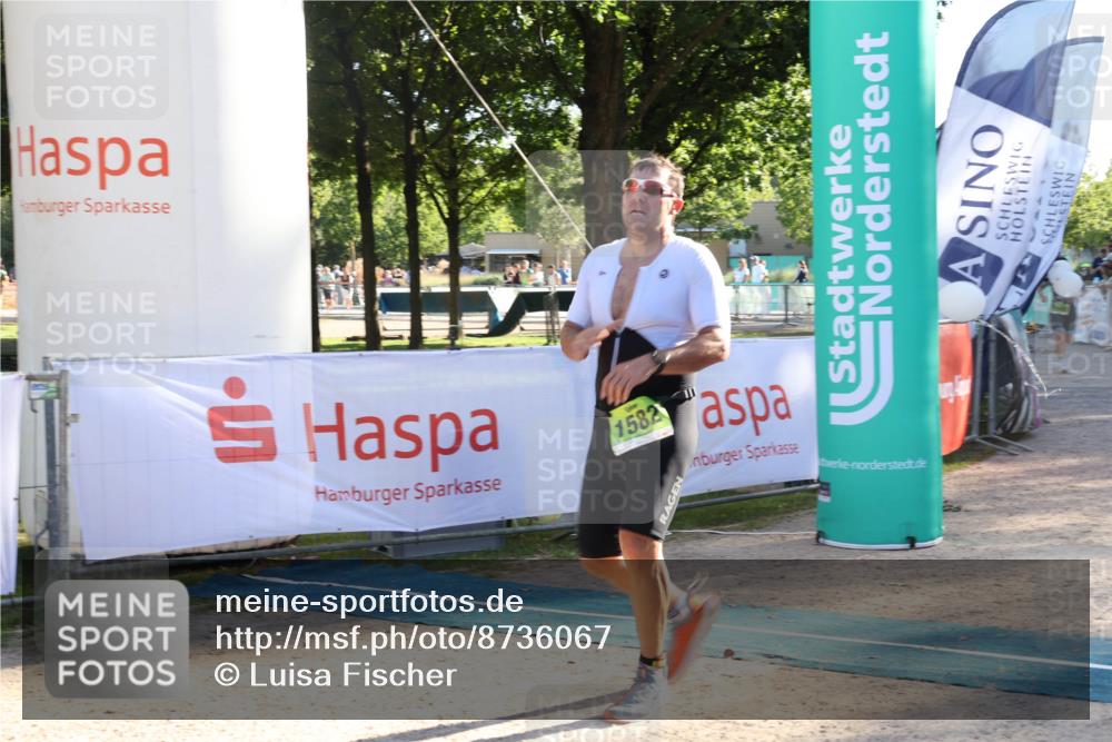 07.09.2025 - 19. Norderstedt Triathlon Luisa Fischer http://msf.ph/oto/8736067 07.09.2025 16:40:10 Ziel 1582 meine-sportfotos.de