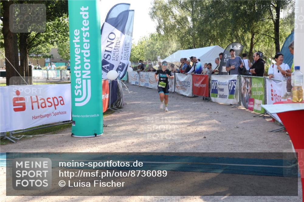 07.09.2025 - 19. Norderstedt Triathlon Luisa Fischer http://msf.ph/oto/8736089 07.09.2025 16:40:13 Ziel 1485, 1582 meine-sportfotos.de