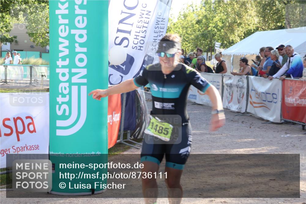 07.09.2025 - 19. Norderstedt Triathlon Luisa Fischer http://msf.ph/oto/8736111 07.09.2025 16:40:15 Ziel 1485, 1582 meine-sportfotos.de
