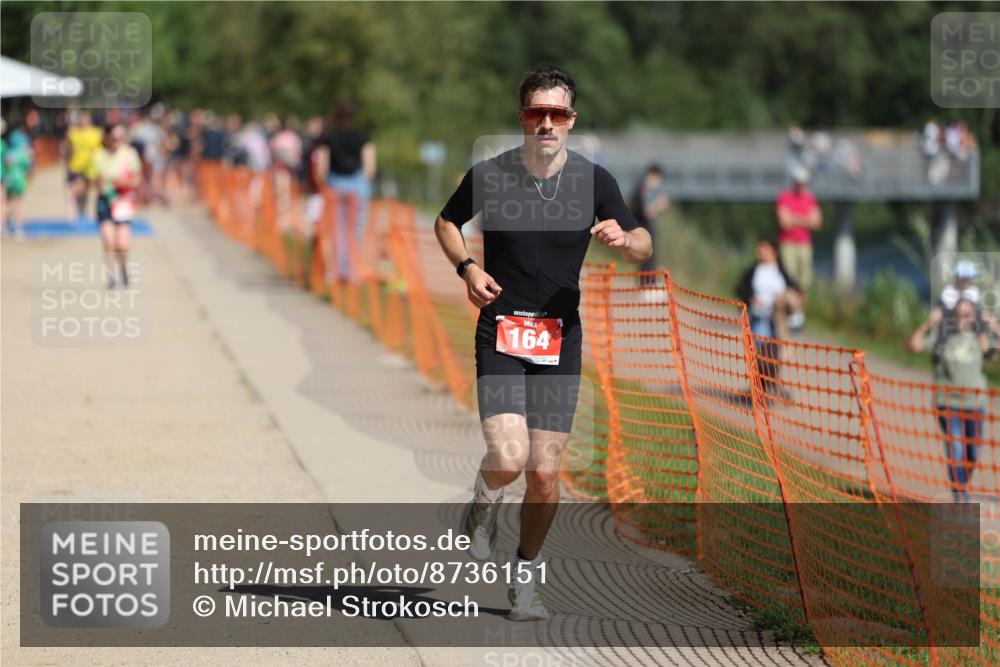 07.09.2025 - 19. Norderstedt Triathlon Michael Strokosch http://msf.ph/oto/8736151 07.09.2025 12:23:03 Laufen 164 meine-sportfotos.de