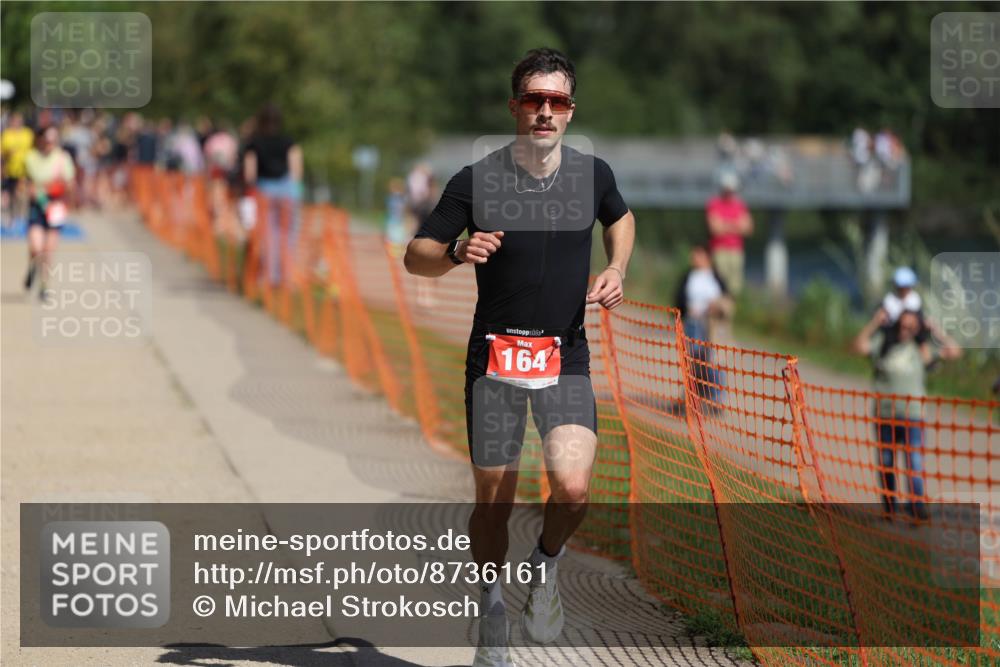 07.09.2025 - 19. Norderstedt Triathlon Michael Strokosch http://msf.ph/oto/8736161 07.09.2025 12:23:03 Laufen 164 meine-sportfotos.de