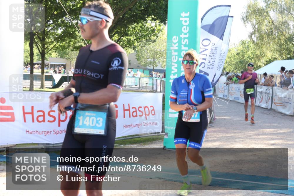 07.09.2025 - 19. Norderstedt Triathlon Luisa Fischer http://msf.ph/oto/8736249 07.09.2025 16:40:50 Ziel 1403, 1447, 1573, 1614 meine-sportfotos.de