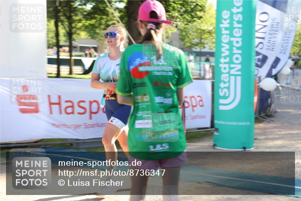 07.09.2025 - 19. Norderstedt Triathlon Luisa Fischer http://msf.ph/oto/8736347 07.09.2025 16:41:06 Ziel 407, 1054 meine-sportfotos.de