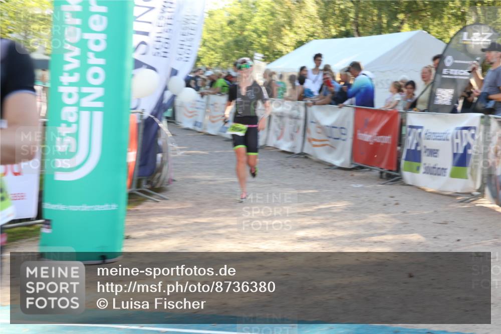 07.09.2025 - 19. Norderstedt Triathlon Luisa Fischer http://msf.ph/oto/8736380 07.09.2025 16:41:14 Ziel 1059, 1090 meine-sportfotos.de