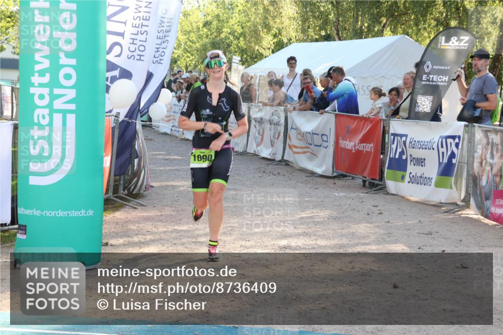 07.09.2025 - 19. Norderstedt Triathlon Luisa Fischer http://msf.ph/oto/8736409 07.09.2025 16:41:15 Ziel 1059, 1090 meine-sportfotos.de