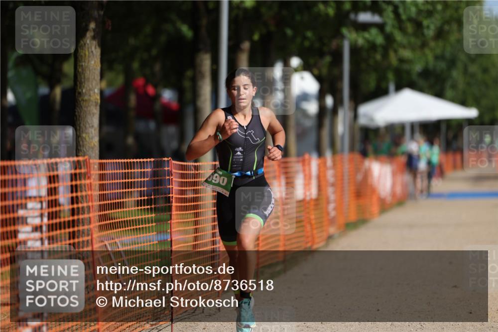 07.09.2025 - 19. Norderstedt Triathlon Michael Strokosch http://msf.ph/oto/8736518 07.09.2025 10:52:37 Laufen 690 meine-sportfotos.de