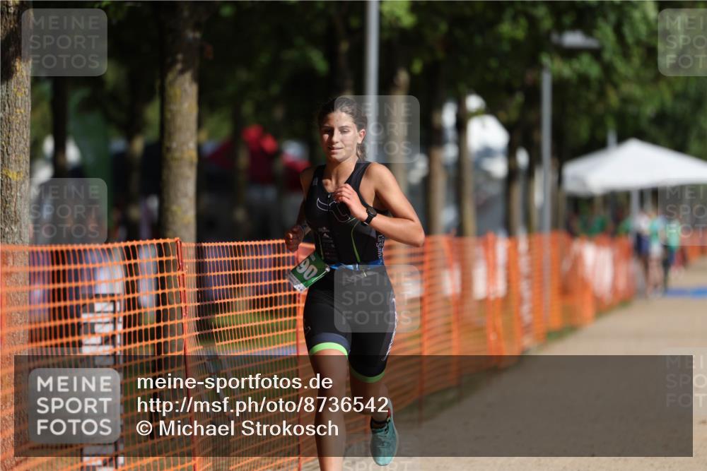 07.09.2025 - 19. Norderstedt Triathlon Michael Strokosch http://msf.ph/oto/8736542 07.09.2025 10:52:38 Laufen 690 meine-sportfotos.de
