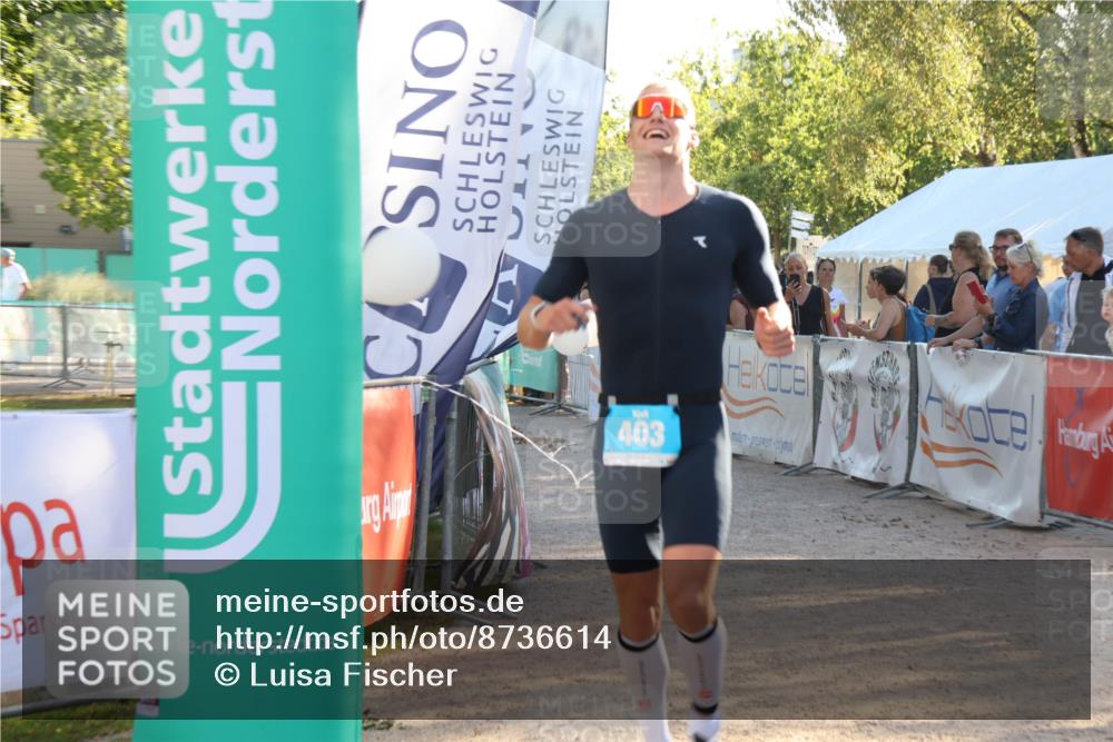 07.09.2025 - 19. Norderstedt Triathlon Luisa Fischer http://msf.ph/oto/8736614 07.09.2025 16:42:04 Ziel 403 meine-sportfotos.de