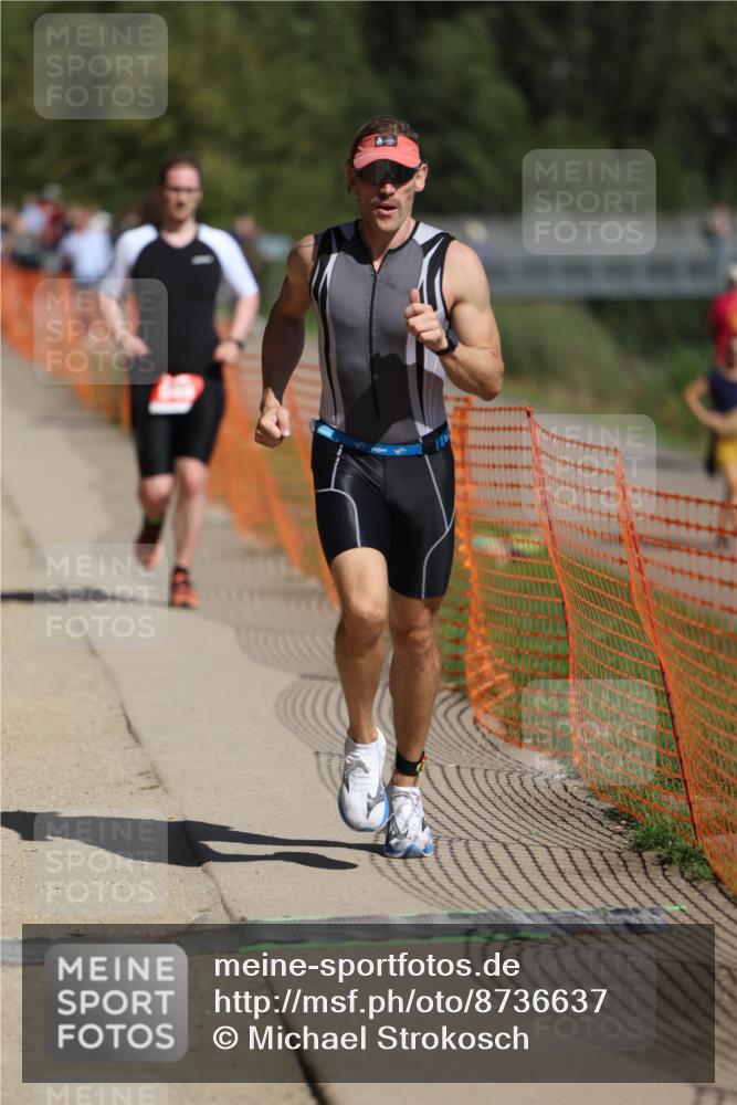 07.09.2025 - 19. Norderstedt Triathlon Michael Strokosch http://msf.ph/oto/8736637 07.09.2025 12:24:15 Laufen 151, 719, 849 meine-sportfotos.de