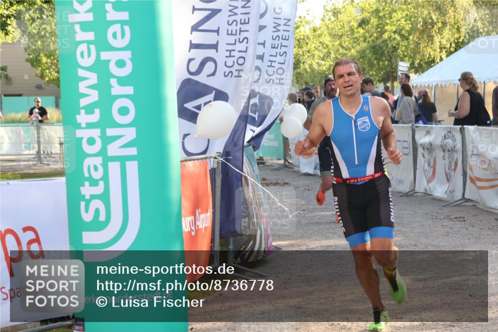 07.09.2025 - 19. Norderstedt Triathlon Luisa Fischer http://msf.ph/oto/8736778 07.09.2025 16:42:53 Ziel 516, 1050, 1603 meine-sportfotos.de