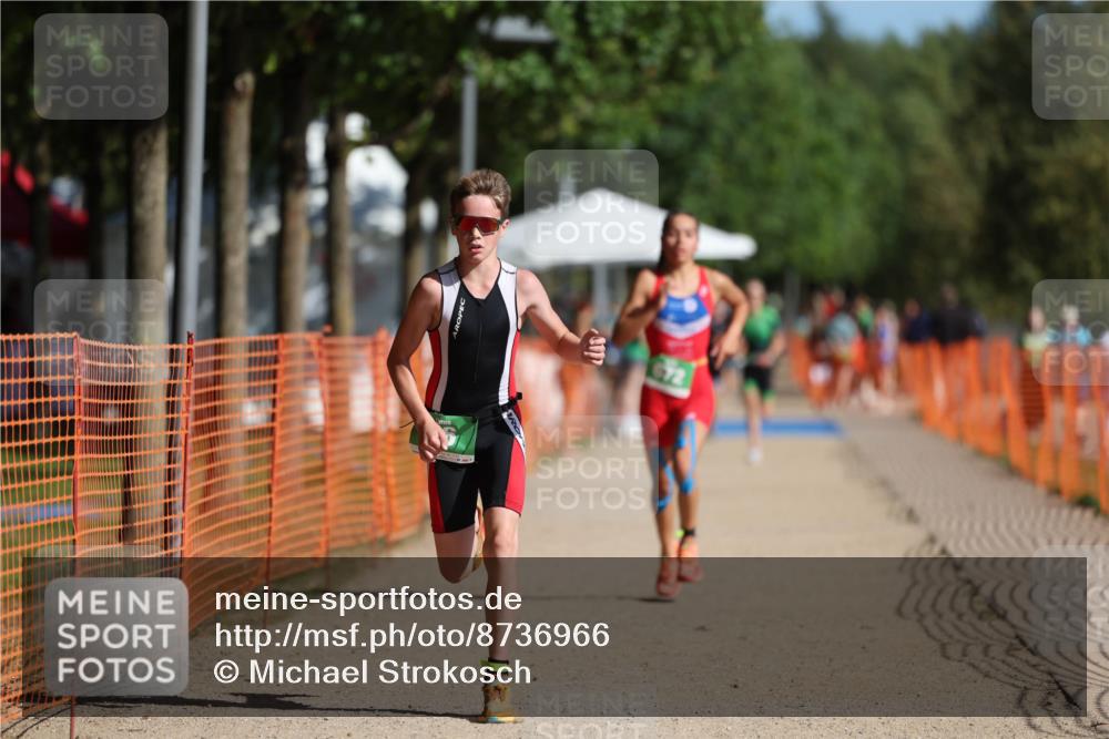 07.09.2025 - 19. Norderstedt Triathlon Michael Strokosch http://msf.ph/oto/8736966 07.09.2025 10:53:43 Laufen 96, 672 meine-sportfotos.de