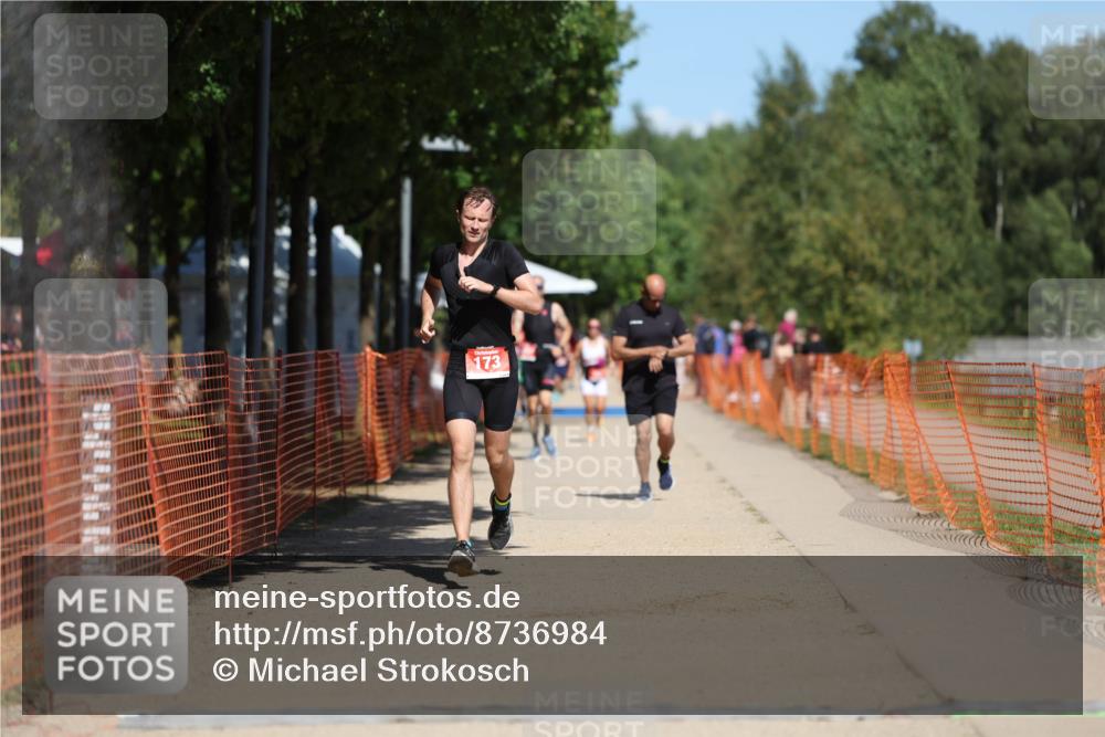 07.09.2025 - 19. Norderstedt Triathlon Michael Strokosch http://msf.ph/oto/8736984 07.09.2025 13:04:20 Laufen 173 meine-sportfotos.de