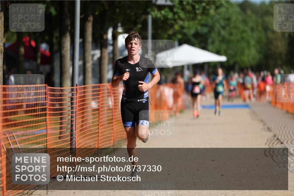 07.09.2025 - 19. Norderstedt Triathlon Michael Strokosch http://msf.ph/oto/8737330 07.09.2025 10:53:55 Laufen 87, 93 meine-sportfotos.de