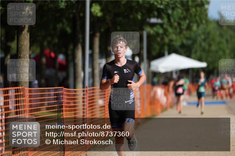 07.09.2025 - 19. Norderstedt Triathlon Michael Strokosch http://msf.ph/oto/8737360 07.09.2025 10:53:55 Laufen 87, 93 meine-sportfotos.de