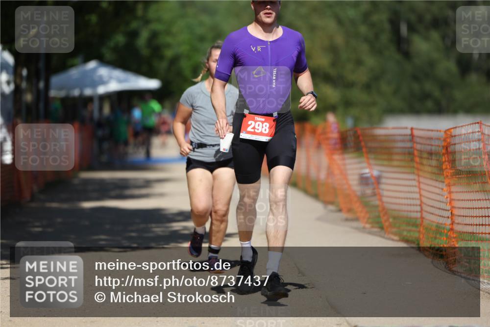 07.09.2025 - 19. Norderstedt Triathlon Michael Strokosch http://msf.ph/oto/8737437 07.09.2025 13:44:29 Laufen 166, 298, 314 meine-sportfotos.de