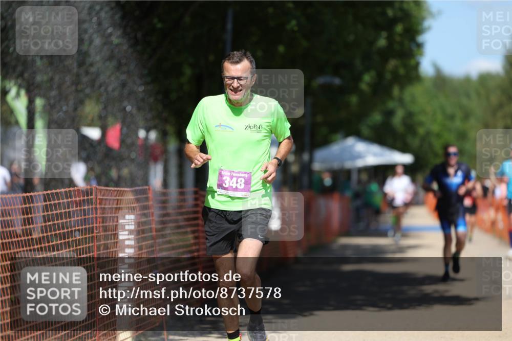 07.09.2025 - 19. Norderstedt Triathlon Michael Strokosch http://msf.ph/oto/8737578 07.09.2025 13:44:45 Laufen 315, 348 meine-sportfotos.de