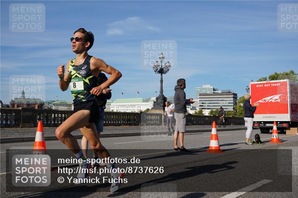 07.09.2025 - BARMER Alsterlauf Yannick Fuchs http://msf.ph/oto/8737626 07.09.2025 09:23:55 Laufen 8 meine-sportfotos.de