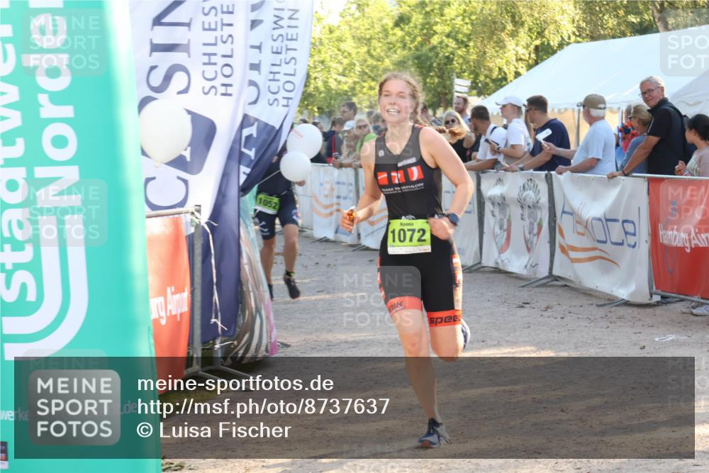 07.09.2025 - 19. Norderstedt Triathlon Luisa Fischer http://msf.ph/oto/8737637 07.09.2025 16:45:17 Ziel 509, 1052, 1072, 1609 meine-sportfotos.de