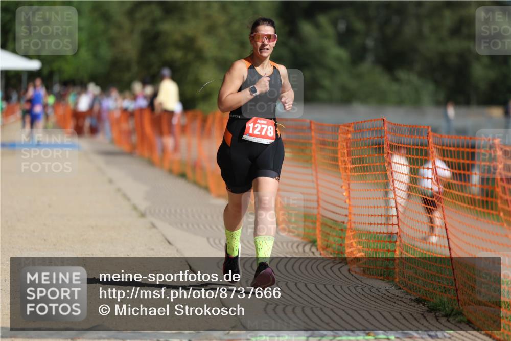 07.09.2025 - 19. Norderstedt Triathlon Michael Strokosch http://msf.ph/oto/8737666 07.09.2025 11:49:13 Laufen 1278 meine-sportfotos.de