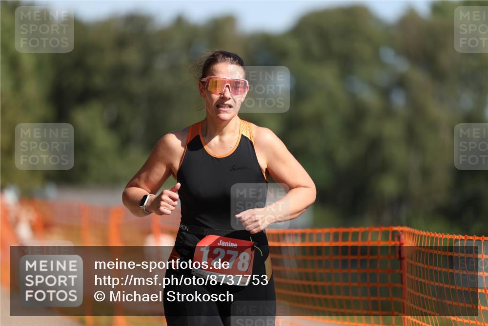 07.09.2025 - 19. Norderstedt Triathlon Michael Strokosch http://msf.ph/oto/8737753 07.09.2025 11:49:15 Laufen 1278 meine-sportfotos.de