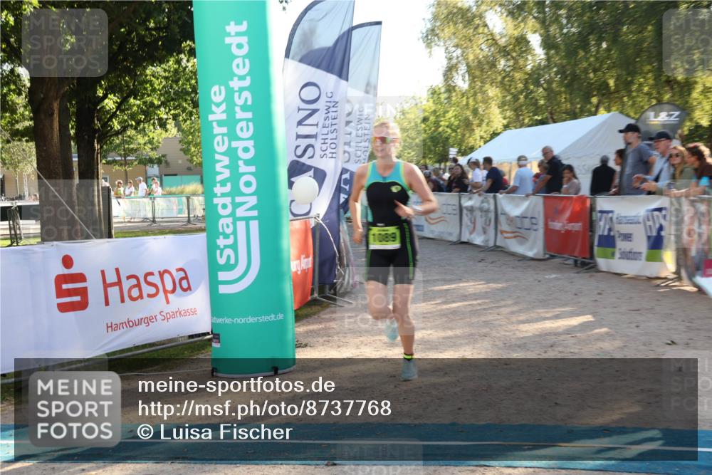 07.09.2025 - 19. Norderstedt Triathlon Luisa Fischer http://msf.ph/oto/8737768 07.09.2025 16:45:52 Ziel 1089 meine-sportfotos.de