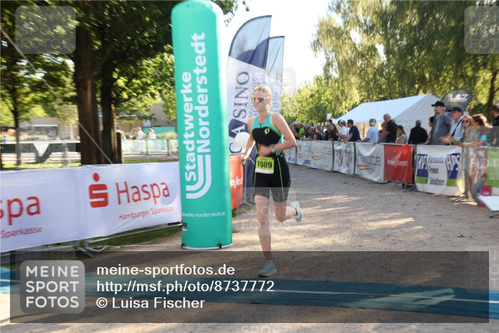 07.09.2025 - 19. Norderstedt Triathlon Luisa Fischer http://msf.ph/oto/8737772 07.09.2025 16:45:53 Ziel 1089 meine-sportfotos.de