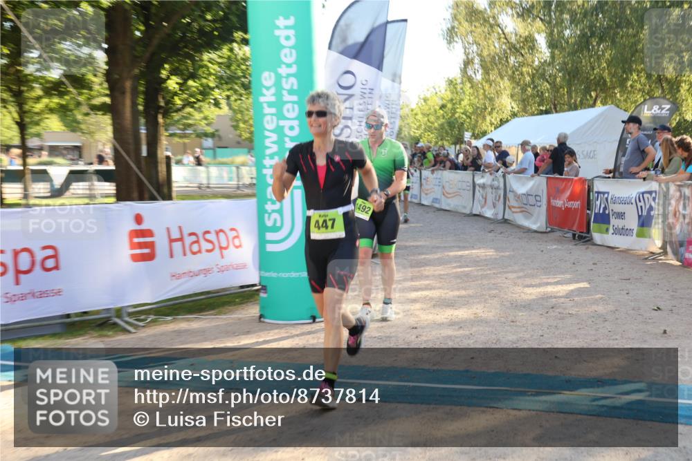 07.09.2025 - 19. Norderstedt Triathlon Luisa Fischer http://msf.ph/oto/8737814 07.09.2025 16:46:01 Ziel 447, 1492 meine-sportfotos.de