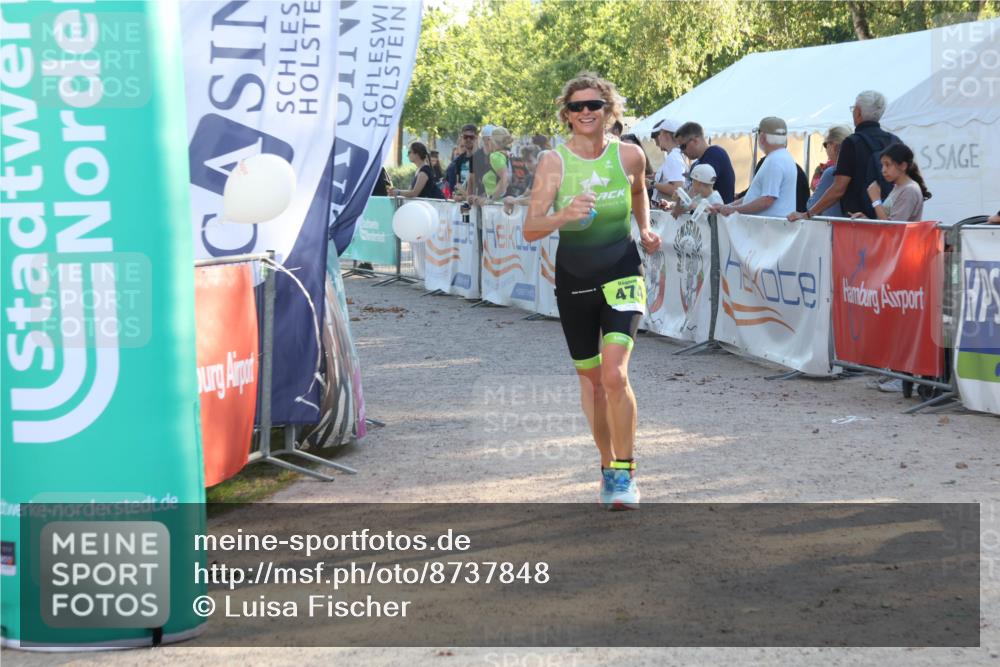07.09.2025 - 19. Norderstedt Triathlon Luisa Fischer http://msf.ph/oto/8737848 07.09.2025 16:46:05 Ziel 447, 474, 1492 meine-sportfotos.de