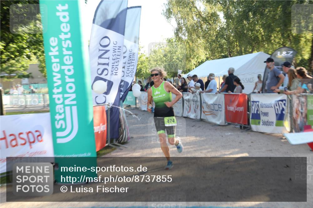 07.09.2025 - 19. Norderstedt Triathlon Luisa Fischer http://msf.ph/oto/8737855 07.09.2025 16:46:05 Ziel 447, 474, 1492 meine-sportfotos.de