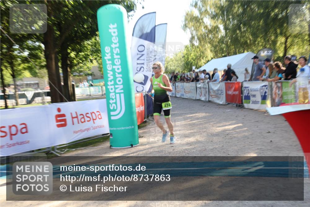 07.09.2025 - 19. Norderstedt Triathlon Luisa Fischer http://msf.ph/oto/8737863 07.09.2025 16:46:06 Ziel 447, 474, 1492 meine-sportfotos.de