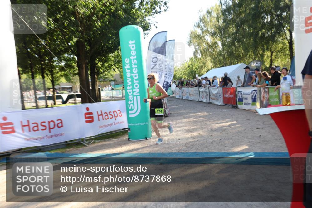 07.09.2025 - 19. Norderstedt Triathlon Luisa Fischer http://msf.ph/oto/8737868 07.09.2025 16:46:06 Ziel 447, 474, 1492 meine-sportfotos.de