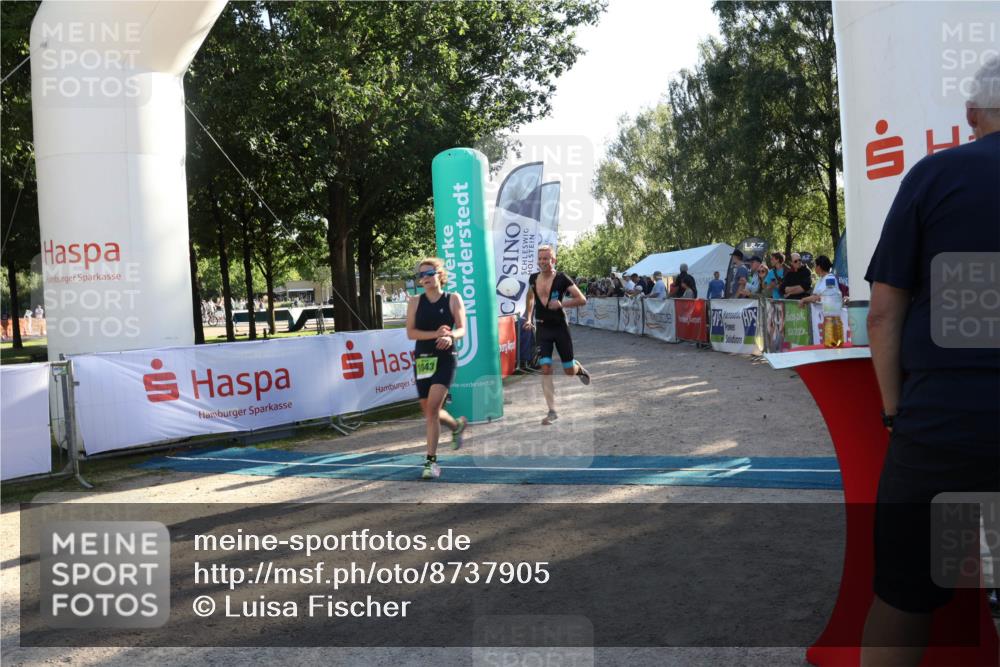 07.09.2025 - 19. Norderstedt Triathlon Luisa Fischer http://msf.ph/oto/8737905 07.09.2025 16:46:12 Ziel 474, 1043, 1621 meine-sportfotos.de