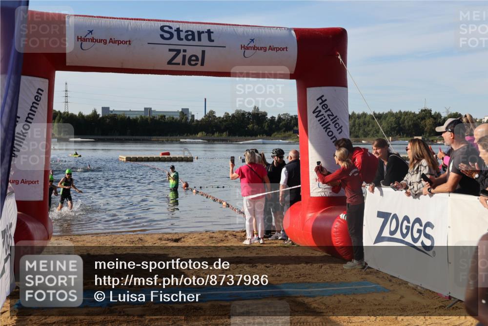 07.09.2025 - 19. Norderstedt Triathlon Luisa Fischer http://msf.ph/oto/8737986 07.09.2025 09:02:02 Schwimmen 1, 44, 46, 50 meine-sportfotos.de