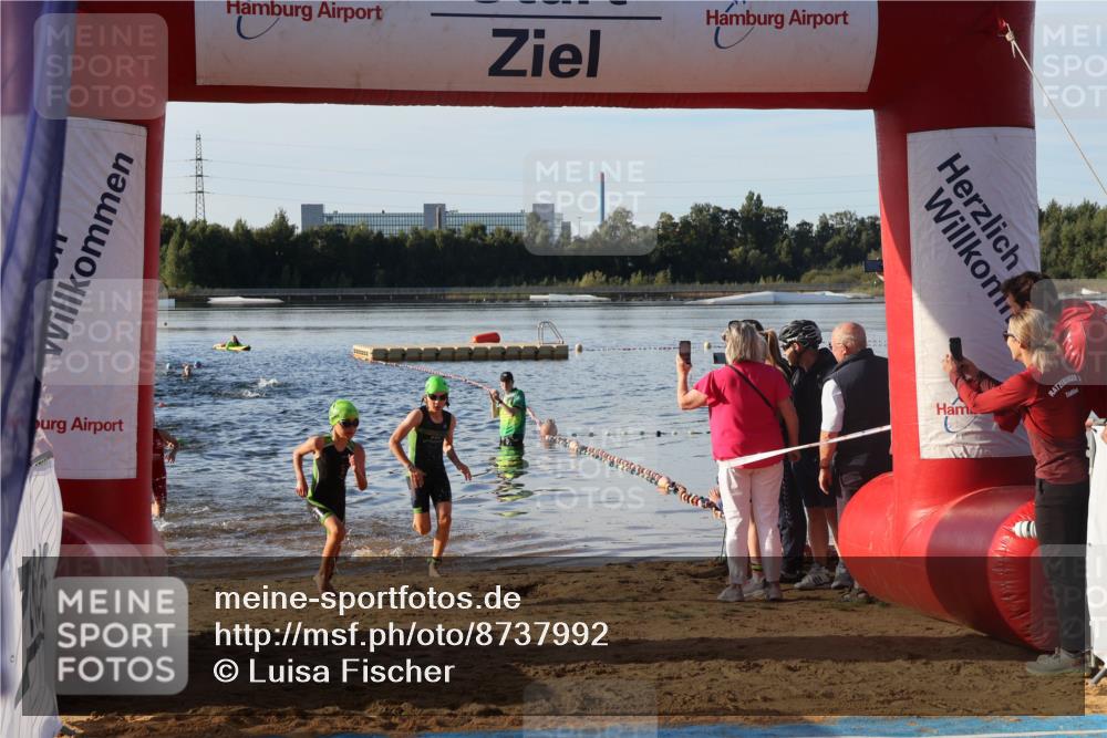 07.09.2025 - 19. Norderstedt Triathlon Luisa Fischer http://msf.ph/oto/8737992 07.09.2025 09:02:04 Schwimmen 1, 44, 46, 50 meine-sportfotos.de