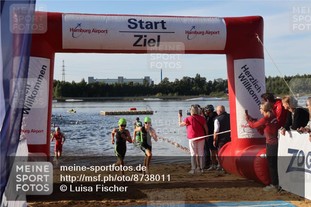 07.09.2025 - 19. Norderstedt Triathlon Luisa Fischer http://msf.ph/oto/8738011 07.09.2025 09:02:05 Schwimmen 1, 4, 44, 46, 50 meine-sportfotos.de